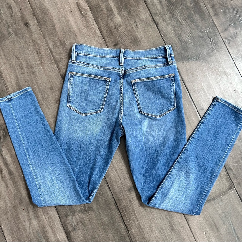 Frame High Rise Skinny Jeans Size 28